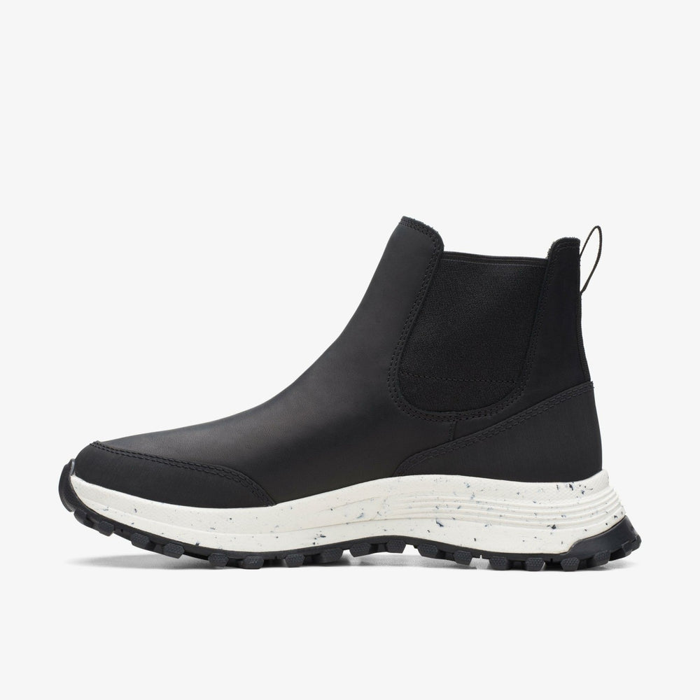 ATL Trek Up Waterproof Black Leather | Clarks