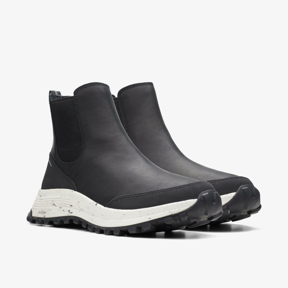 ATL Trek Up Waterproof Black Leather | Clarks
