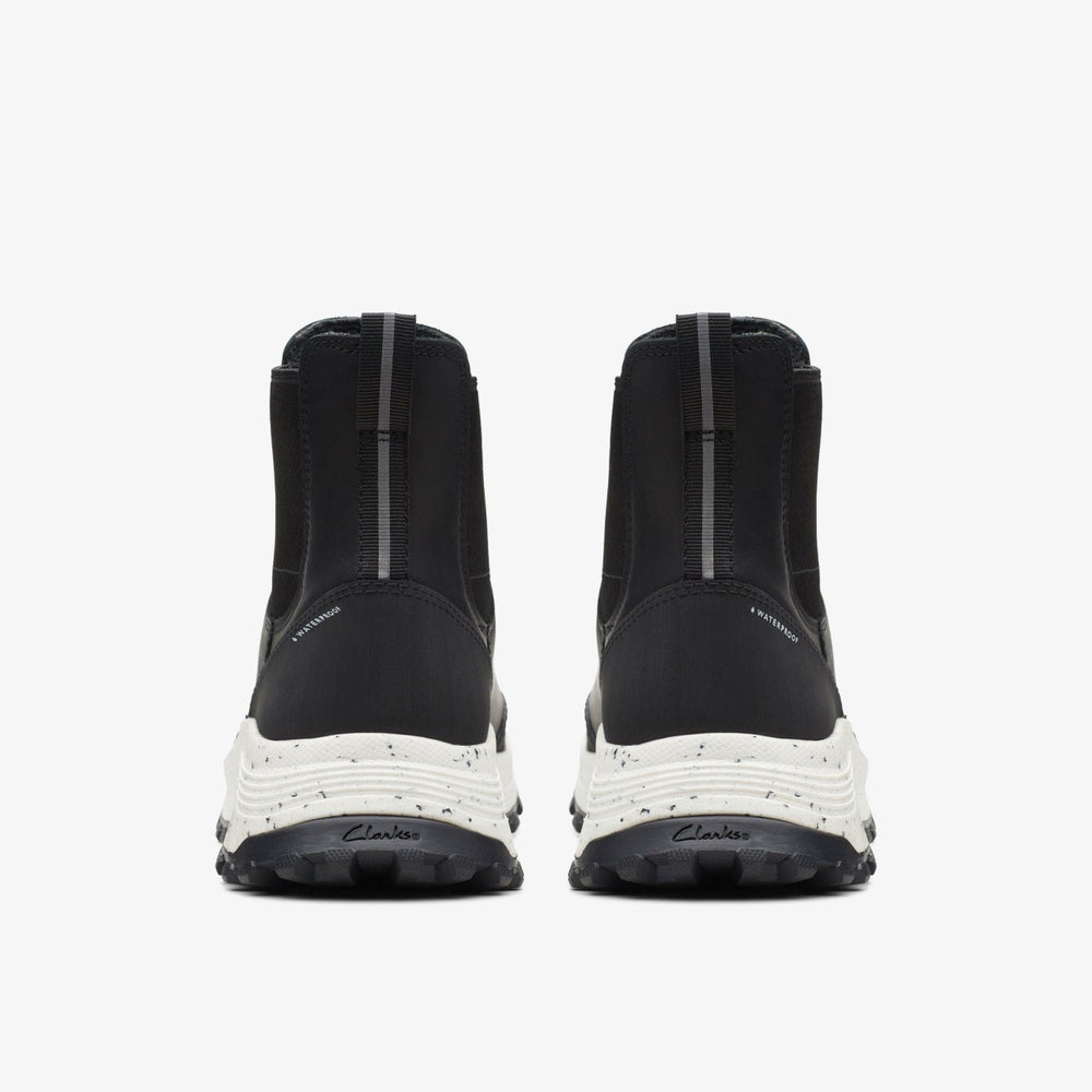 ATL Trek Up Waterproof Black Leather | Clarks