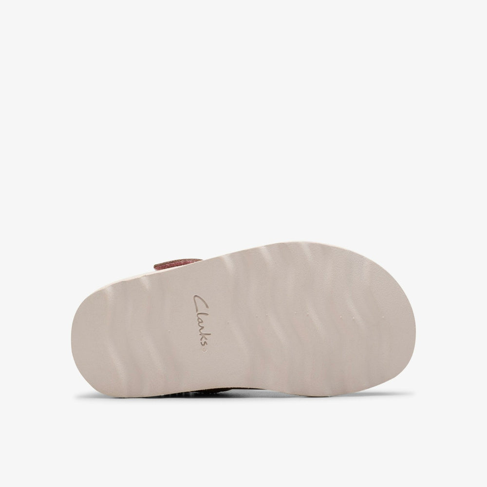 Crown Teen Toddler Dusty Pink Patent | Clarks For Sale