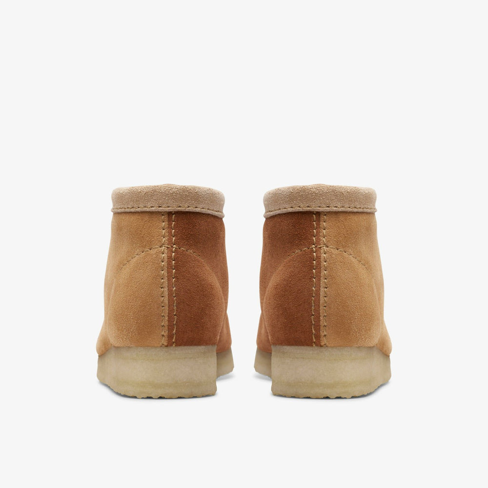 Wallabee Boot Tan Combination | Clarks US