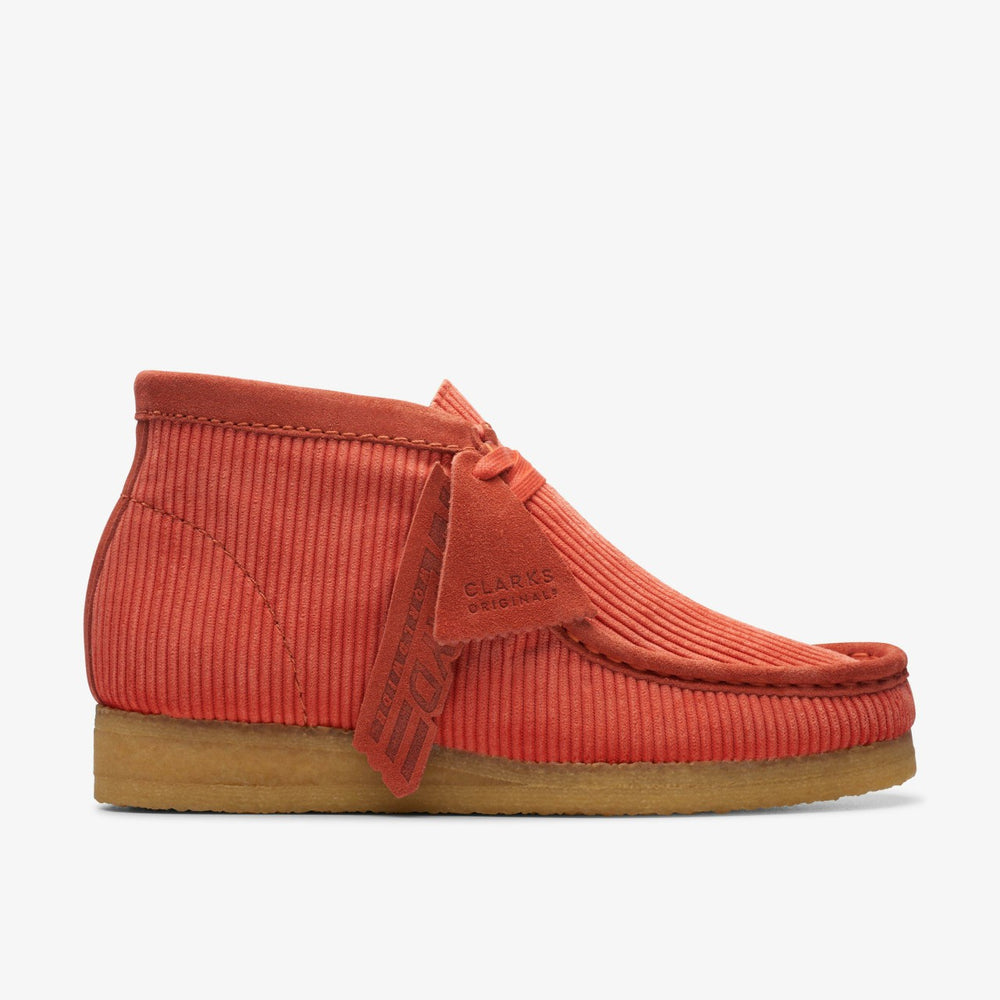 Wallabee Boot Coral Cord | Clarks Sale