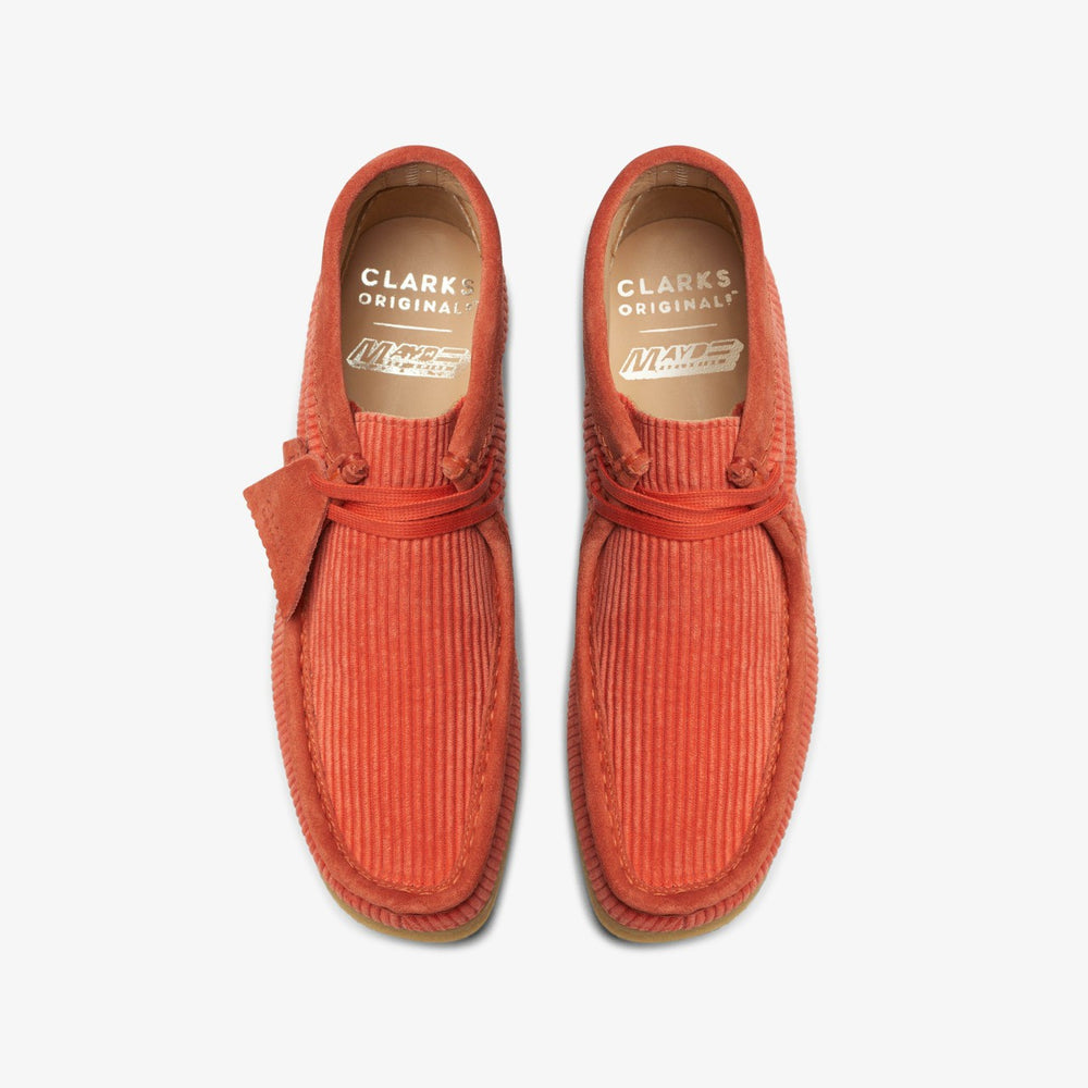 Wallabee Boot Coral Cord | Clarks Sale