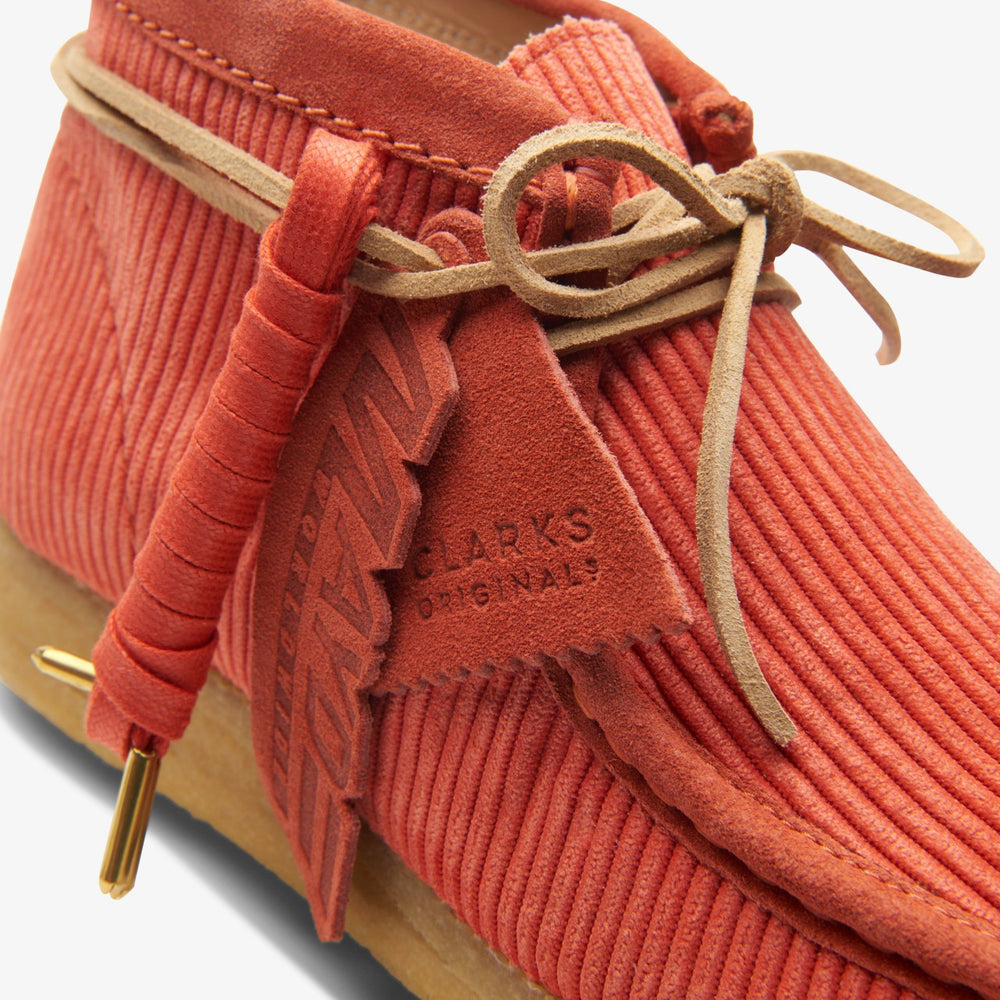 Wallabee Boot Coral Cord | Clarks Sale