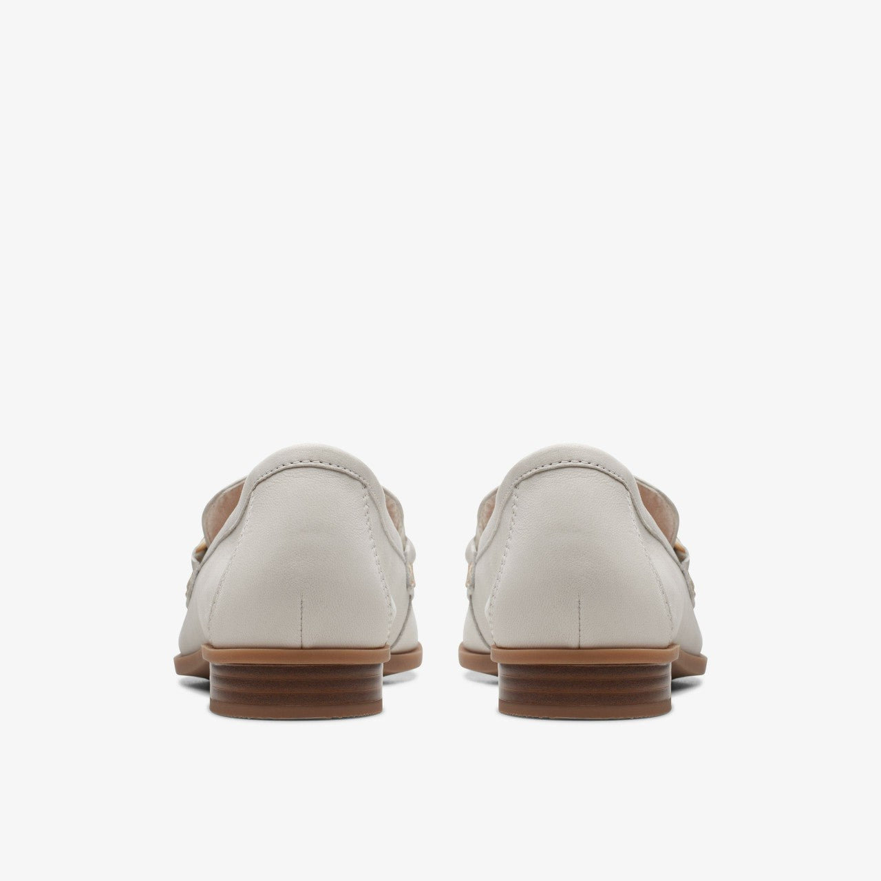 Sarafyna Iris Loafer White Leather | Clarks US