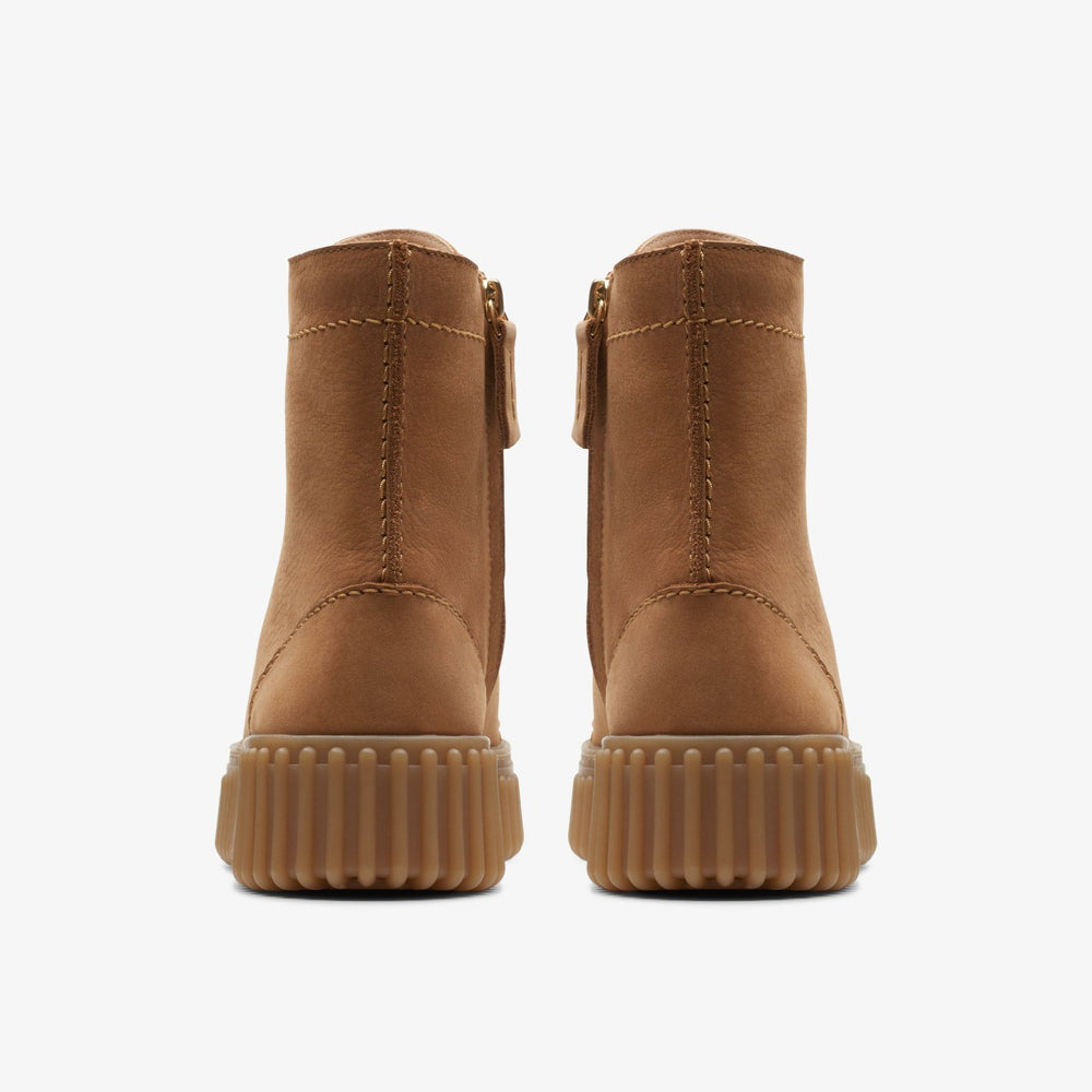 Torhill Rise Light Tan Nubuck | Clarks Discount