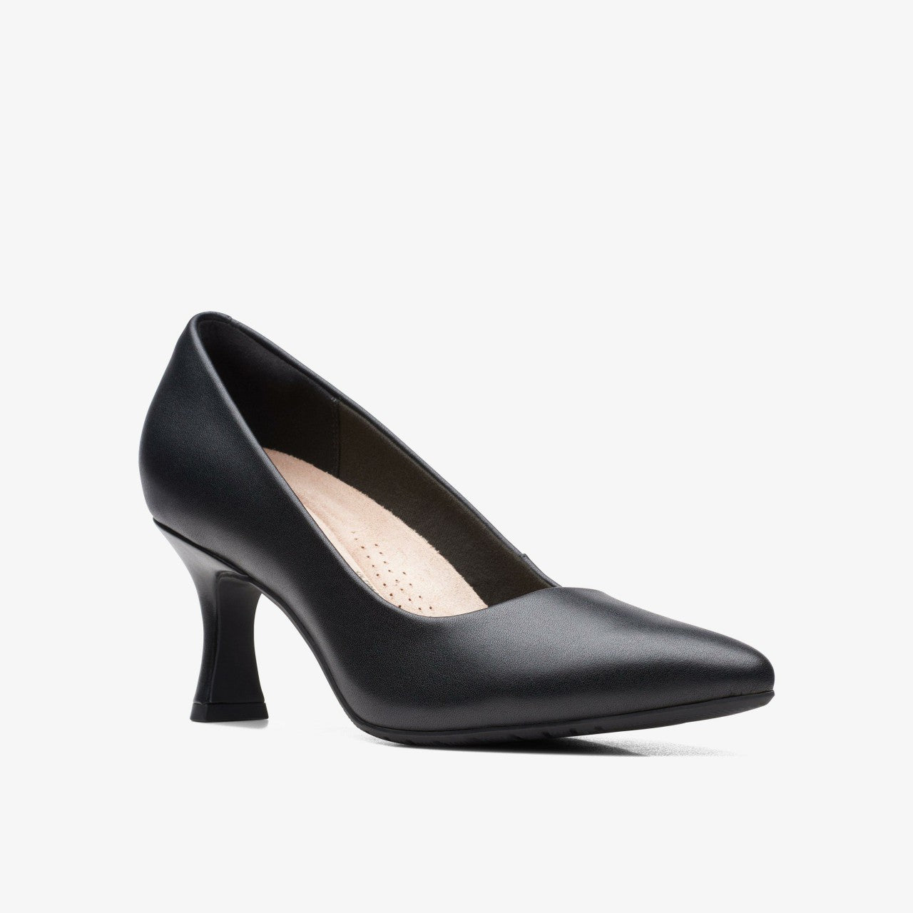 Kataleyna Gem Black Leather | Clarks