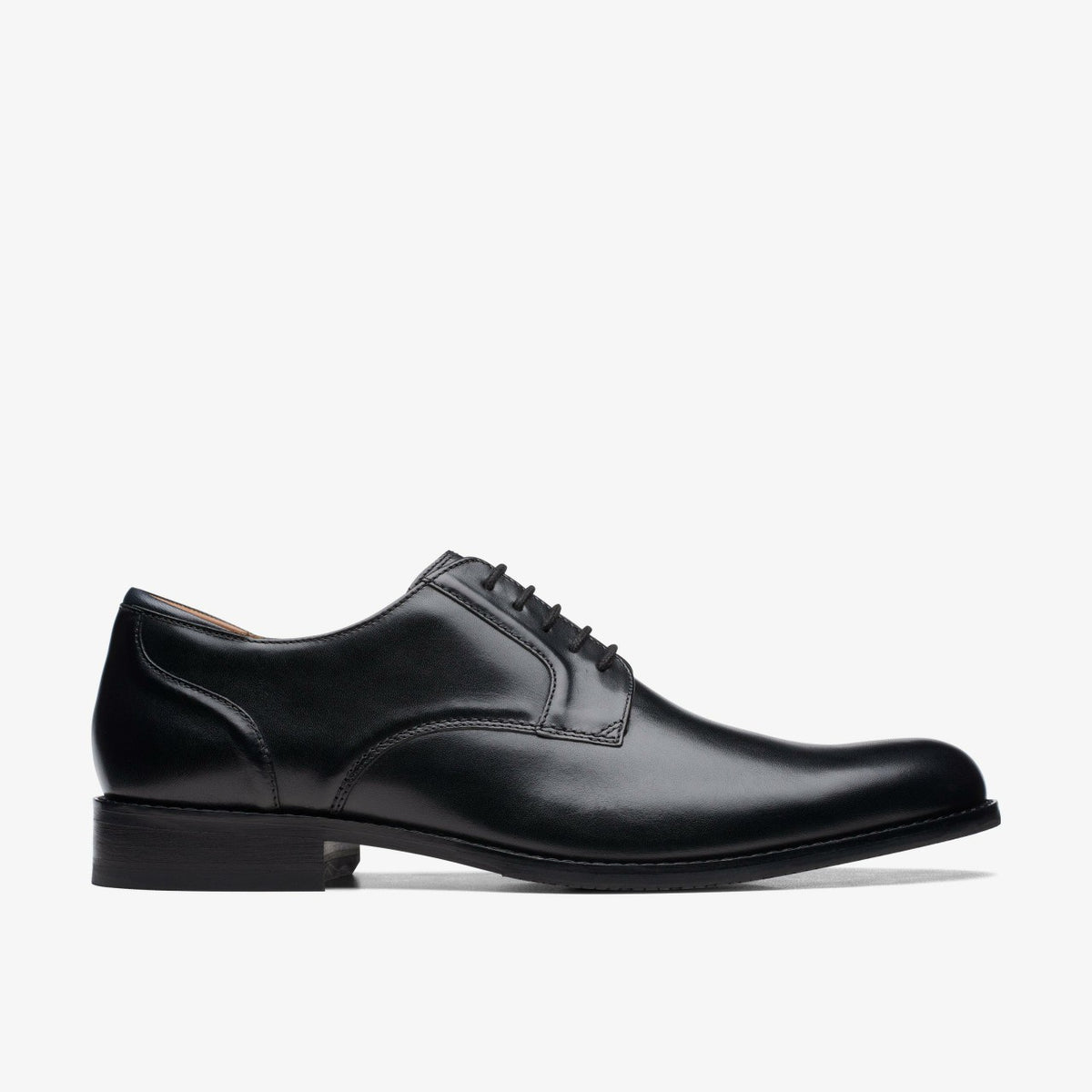 Craft Arlo Lace Black Leather | Clarks Discount