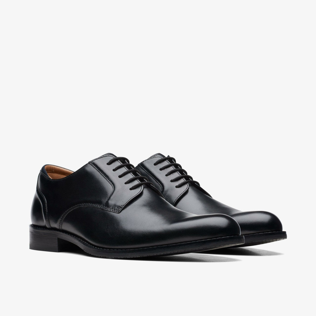 Craft Arlo Lace Black Leather | Clarks Discount