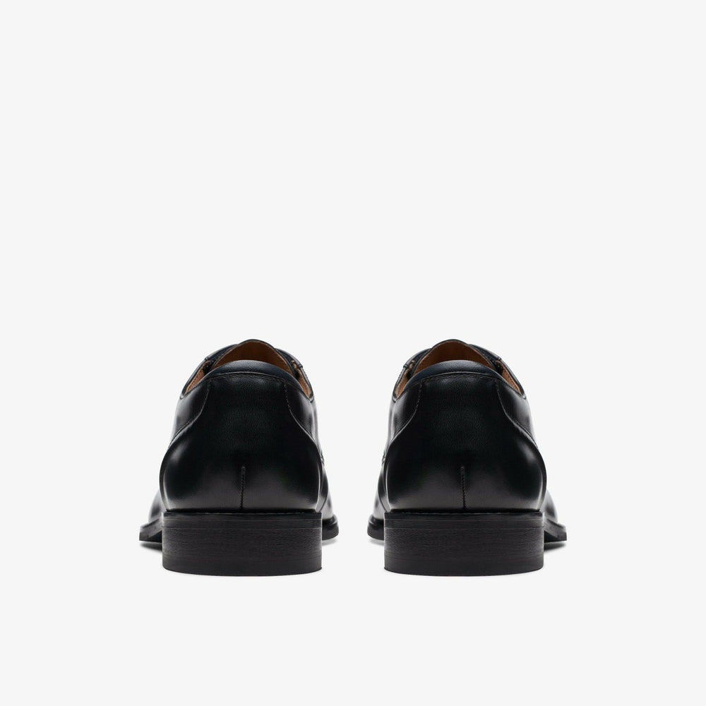 Craft Arlo Lace Black Leather | Clarks Discount