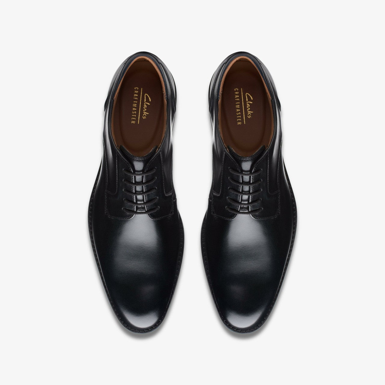 Craft Arlo Lace Black Leather | Clarks Discount