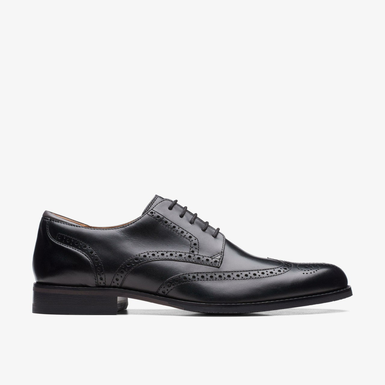 Craft Arlo Limit Brogue Black Leather | Clarks Sale
