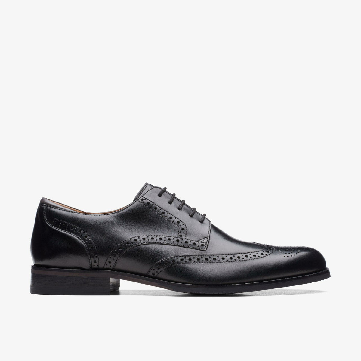 Craft Arlo Limit Brogue Black Leather | Clarks Sale