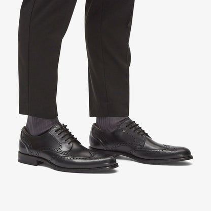 Craft Arlo Limit Brogue Black Leather | Clarks Sale