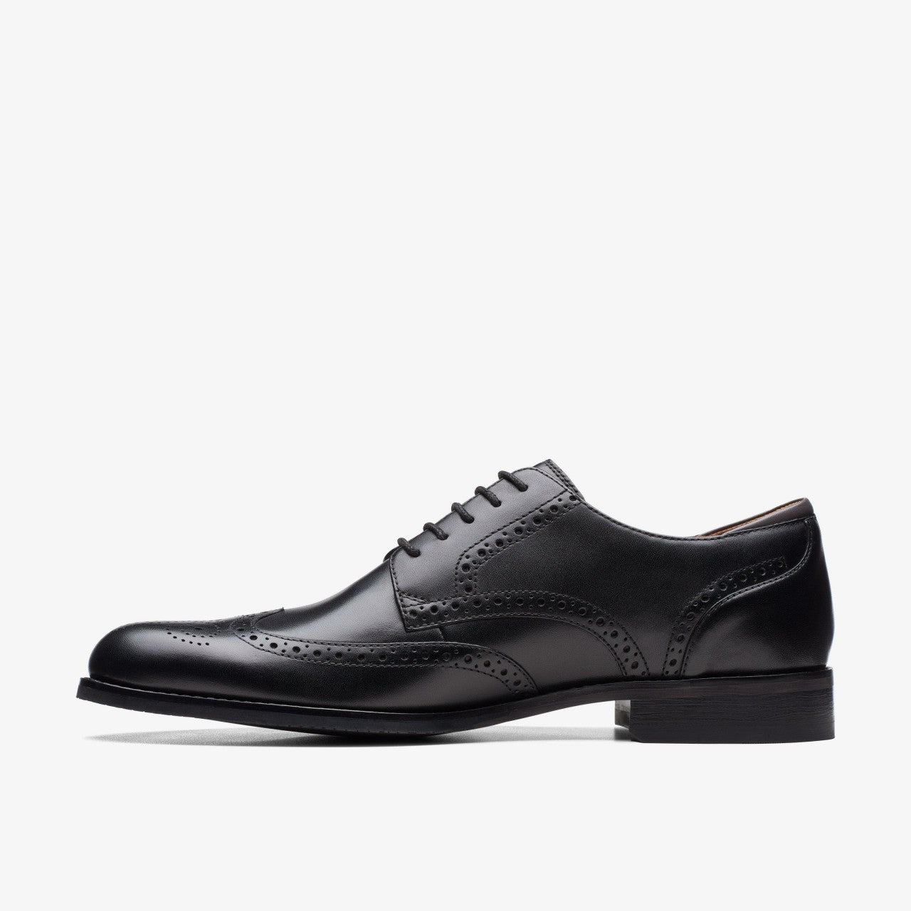 Craft Arlo Limit Brogue Black Leather | Clarks Sale