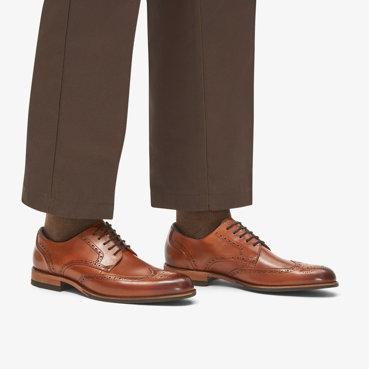 Craft Arlo Limit Brogue Tan Leather | Clarks