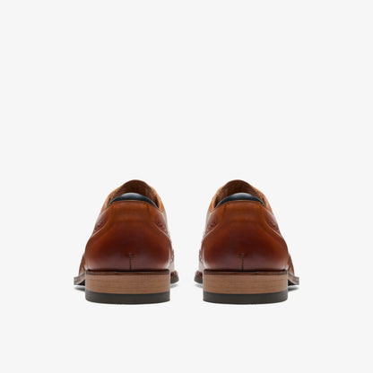 Craft Arlo Limit Brogue Tan Leather | Clarks