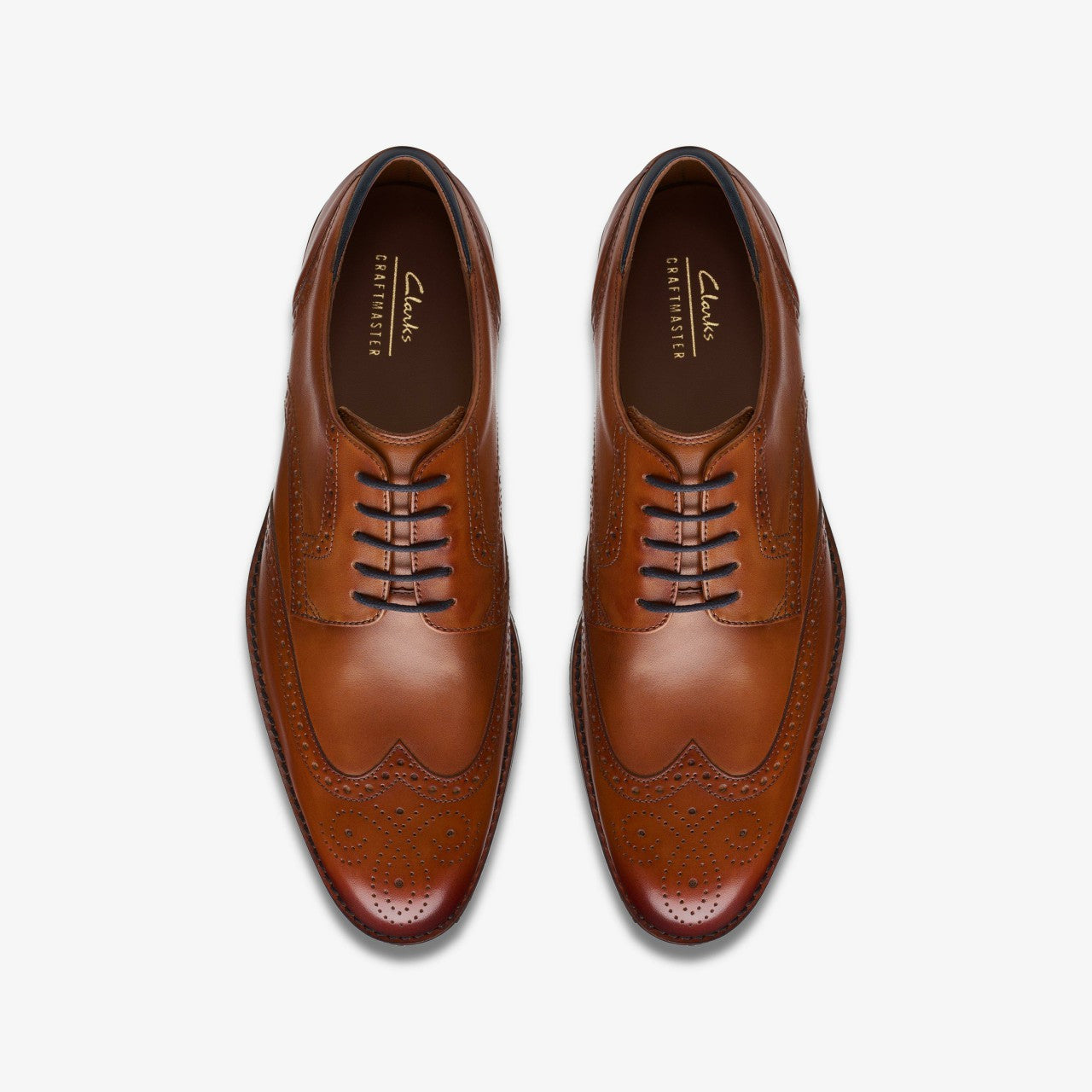 Craft Arlo Limit Brogue Tan Leather | Clarks