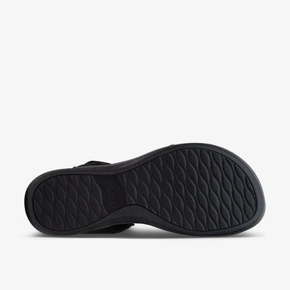 Arla Shore Black Textile | Clarks Onsale