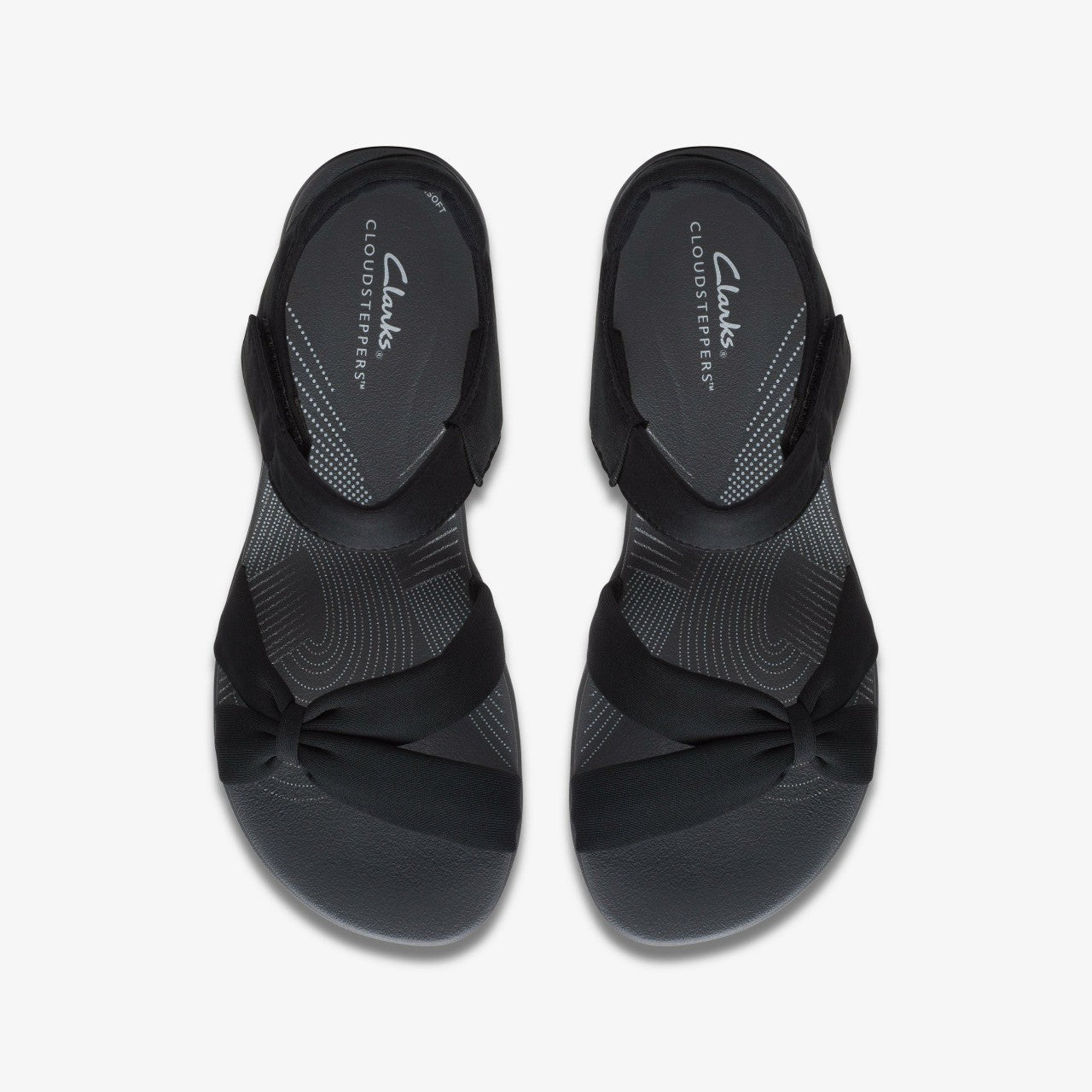Arla Shore Black Textile | Clarks Onsale