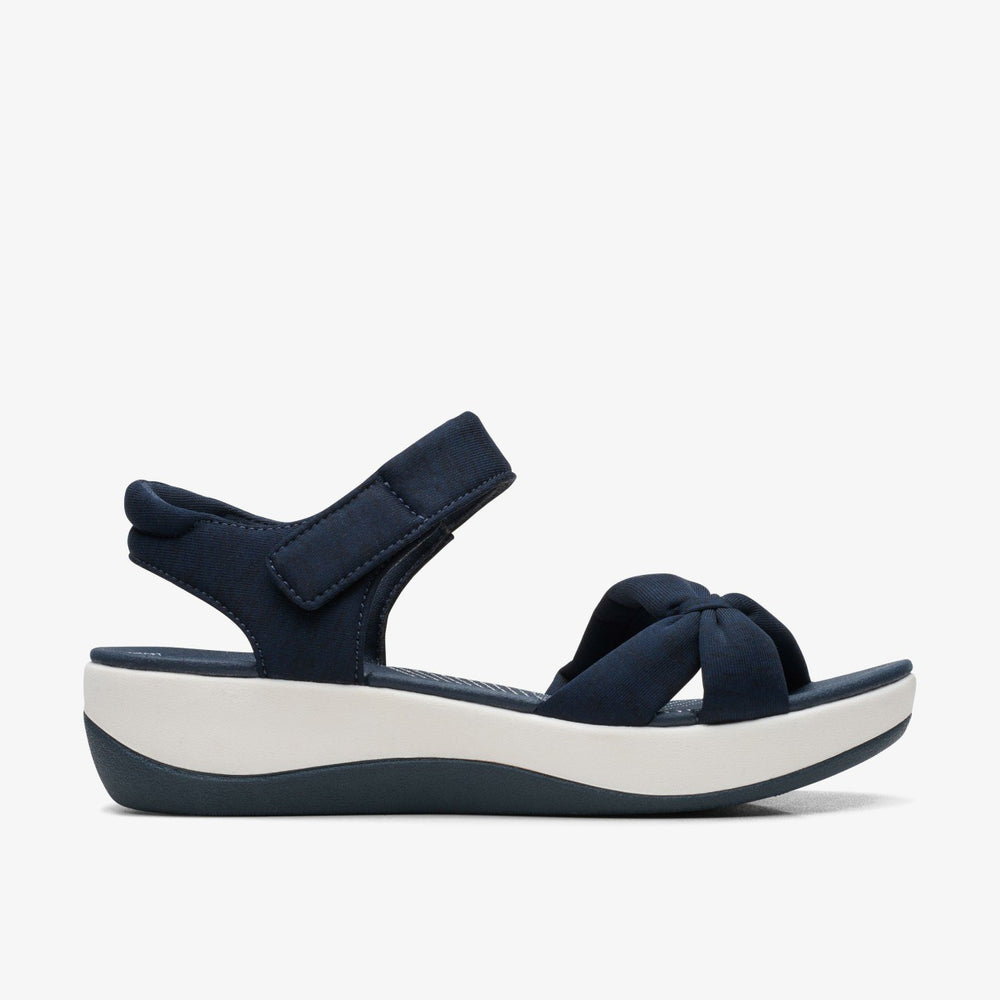 Arla Shore Navy Textile | Clarks Sale