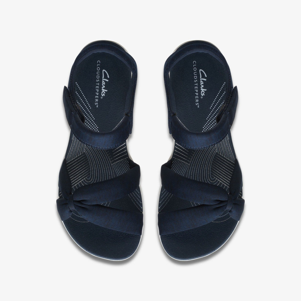 Arla Shore Navy Textile | Clarks Sale