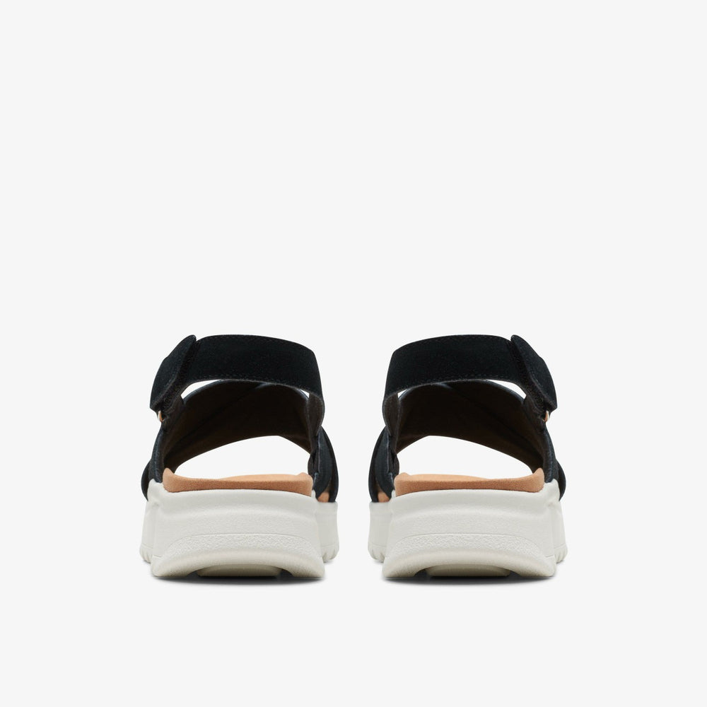 Dash Lite Wish Black Suede | Clarks Discount