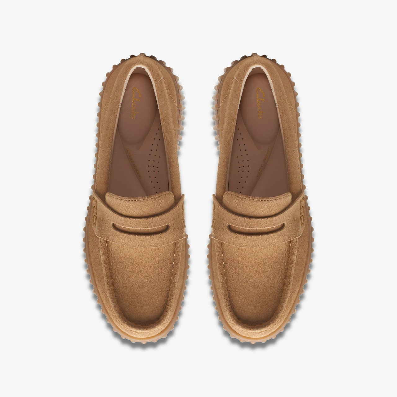 Torhill Penny Loafer Light Tan Suede | Clarks Discount