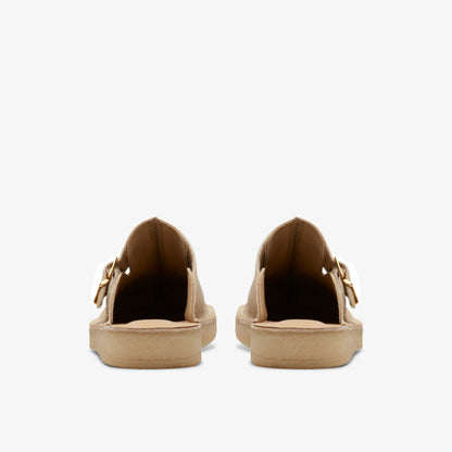 Trek Mule Taupe Interest | Clarks Onsale
