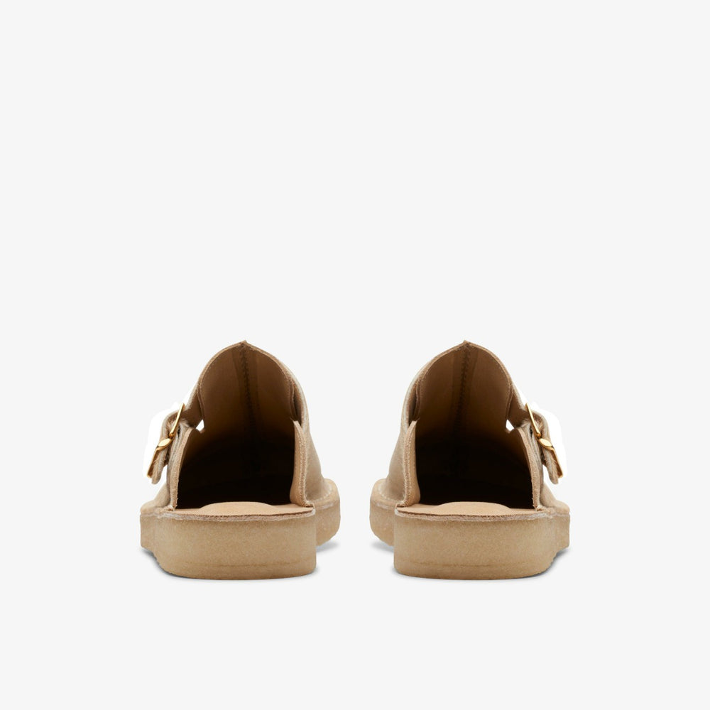 Trek Mule Taupe Interest | Clarks Onsale