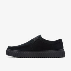 Torhill Lo Black Suede | Clarks