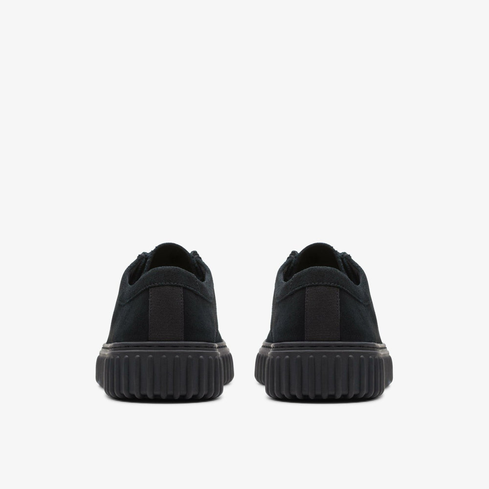 Torhill Lo Black Suede | Clarks