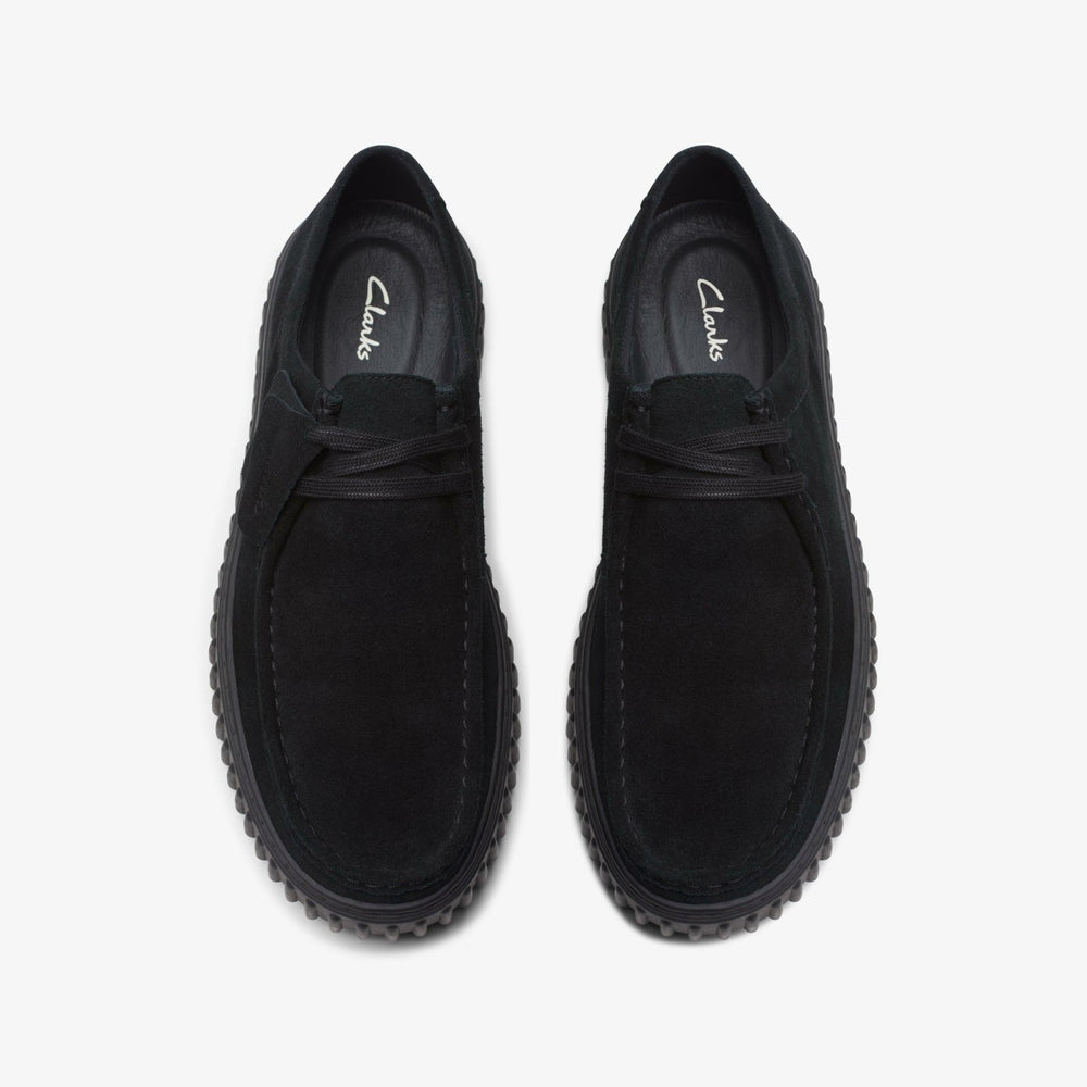 Torhill Lo Black Suede | Clarks