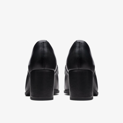 Freva 55 Lily Black Leather | Clarks For Sale