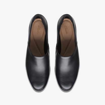 Freva 55 Lily Black Leather | Clarks For Sale
