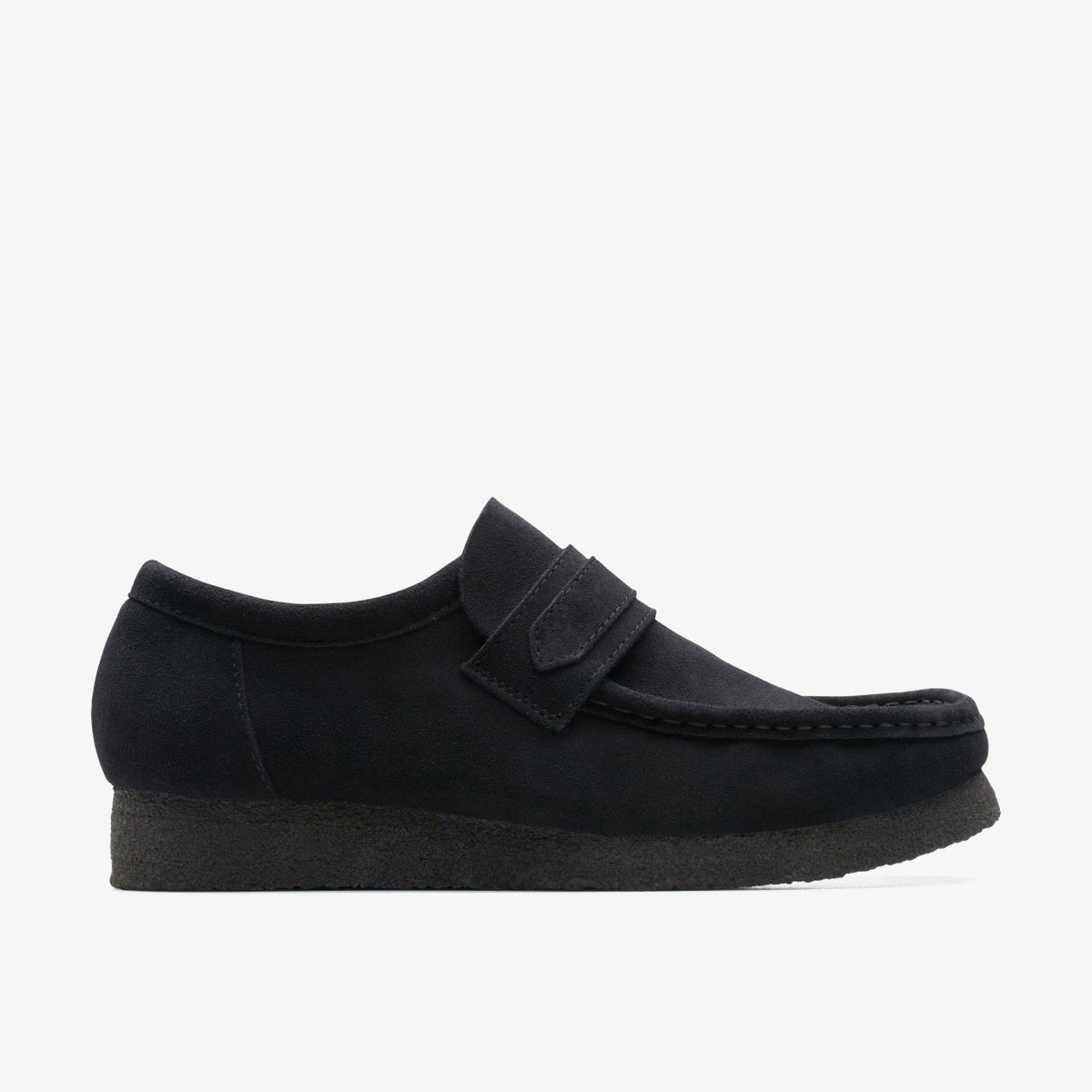 Wallabee Loafer Black Suede | Clarks US