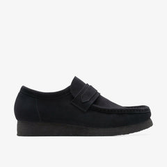 Wallabee Loafer Black Suede | Clarks US