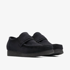 Wallabee Loafer Black Suede | Clarks US