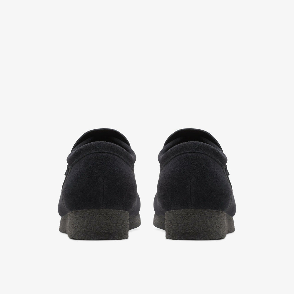 Wallabee Loafer Black Suede | Clarks US