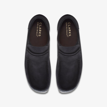 Wallabee Loafer Black Suede | Clarks US
