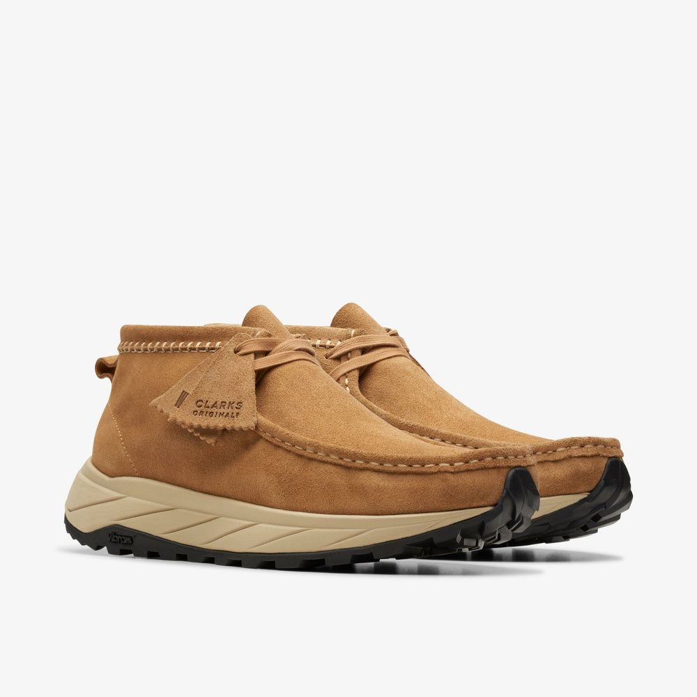 Wallabee Eden Dark Sand Suede | Clarks Sale