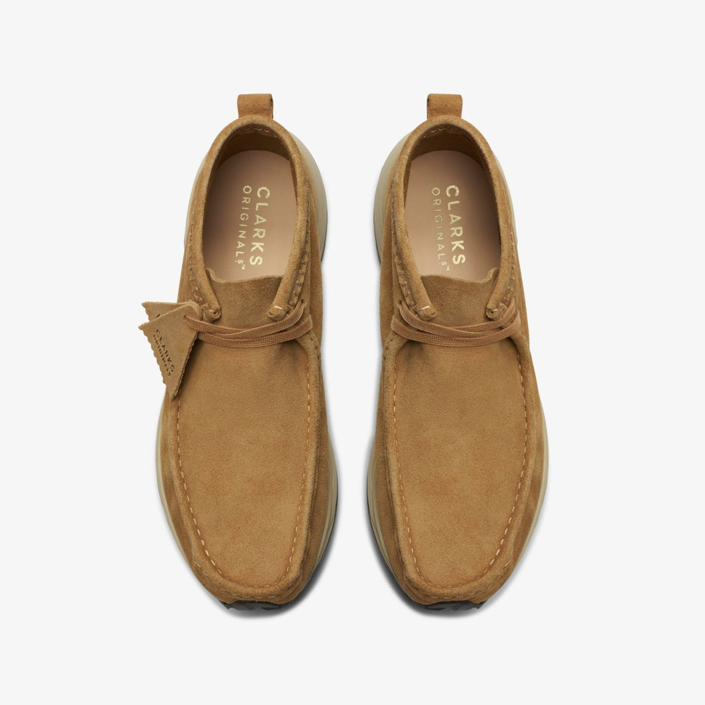 Wallabee Eden Dark Sand Suede | Clarks Sale