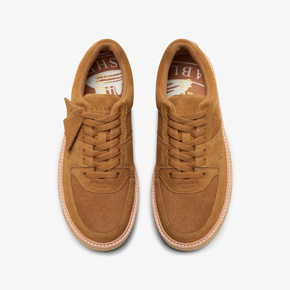 Sandford Golden Sand Suede | Clarks Discount
