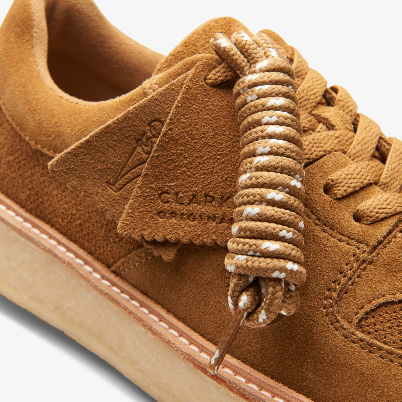 Sandford Golden Sand Suede | Clarks Discount