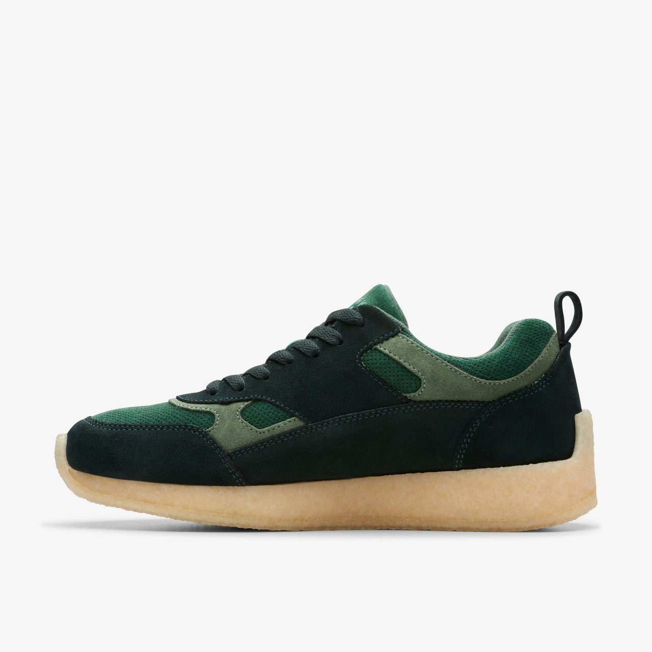 Lockhill Dark Green Combination | Clarks For Sale