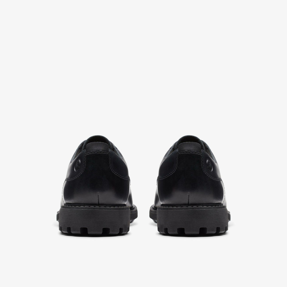Batcombe Tie Black Leather | Clarks Discount