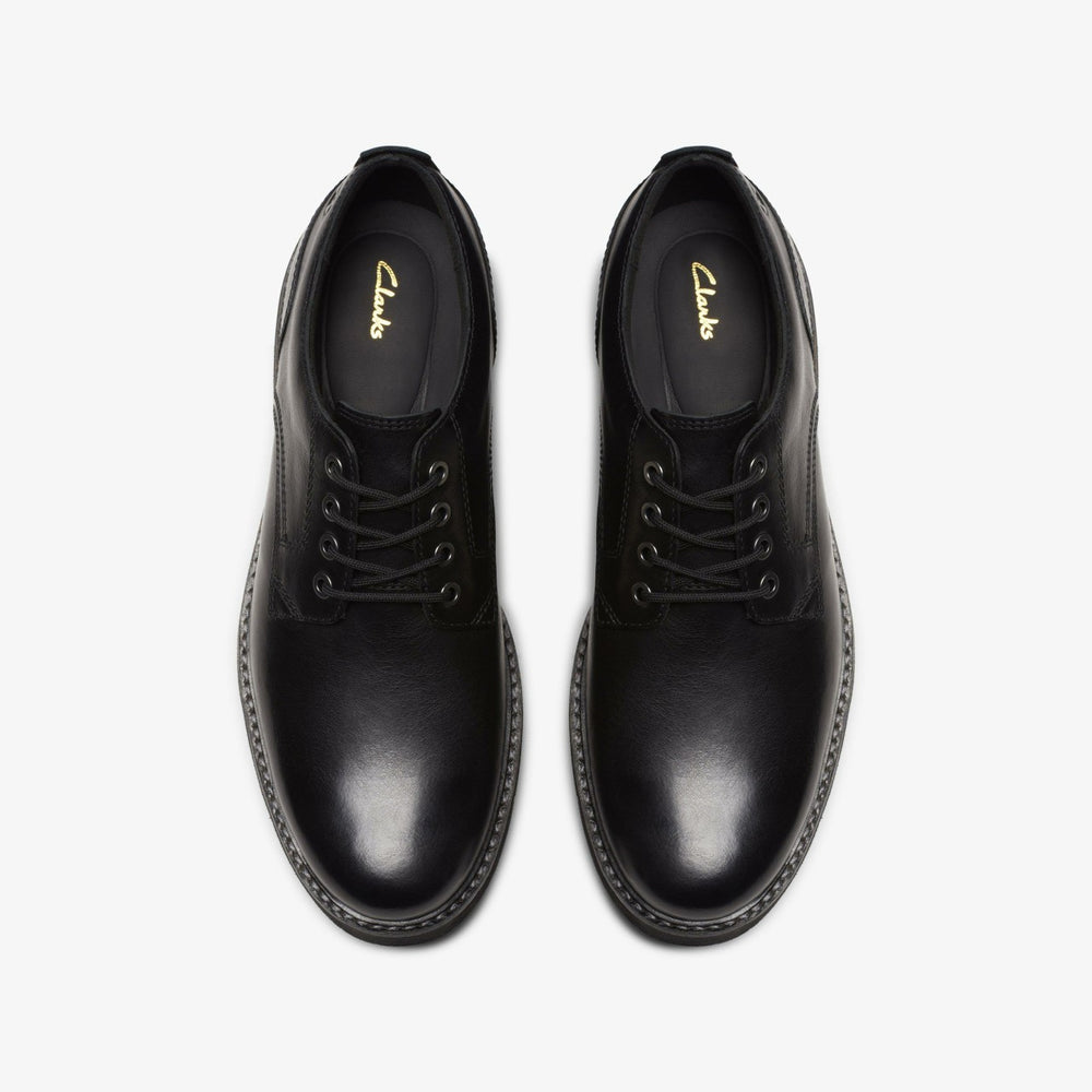 Batcombe Tie Black Leather | Clarks Discount