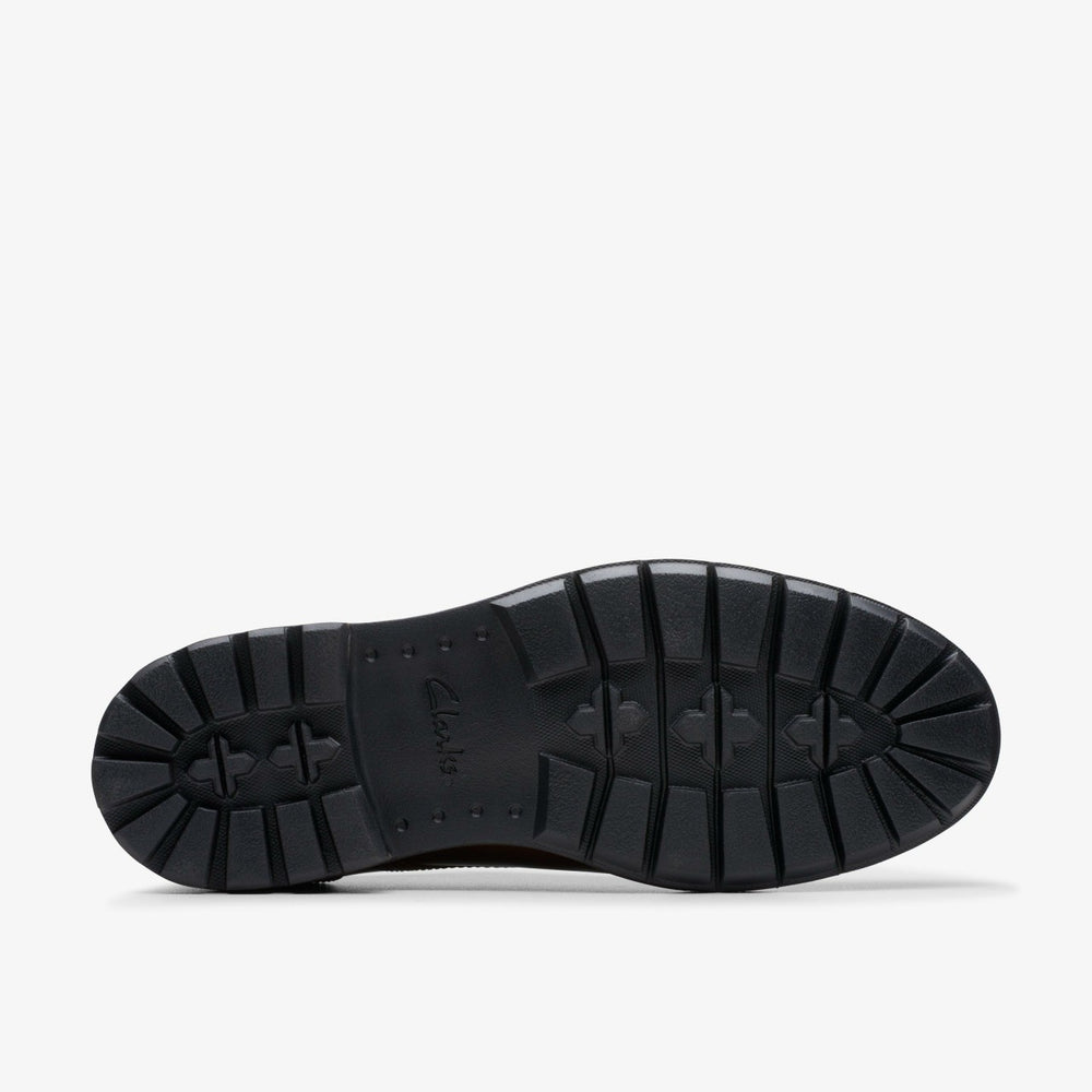 Batcombe Tie Dark Tan Leather | Clarks Sale