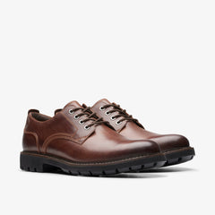 Batcombe Tie Dark Tan Leather | Clarks Sale