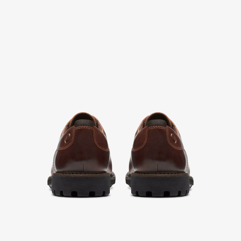 Batcombe Tie Dark Tan Leather | Clarks Sale
